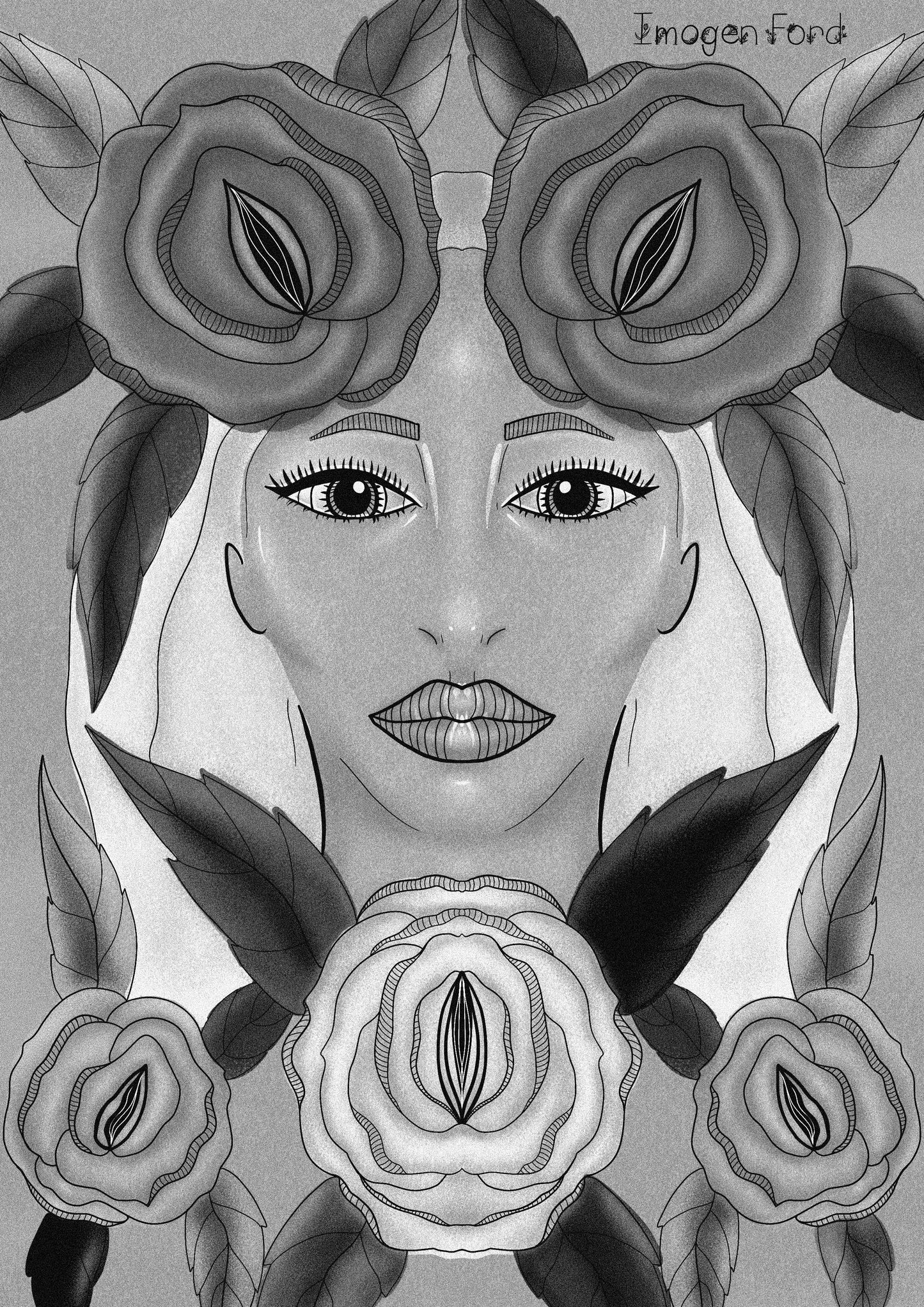 Rose Divine A4 Print